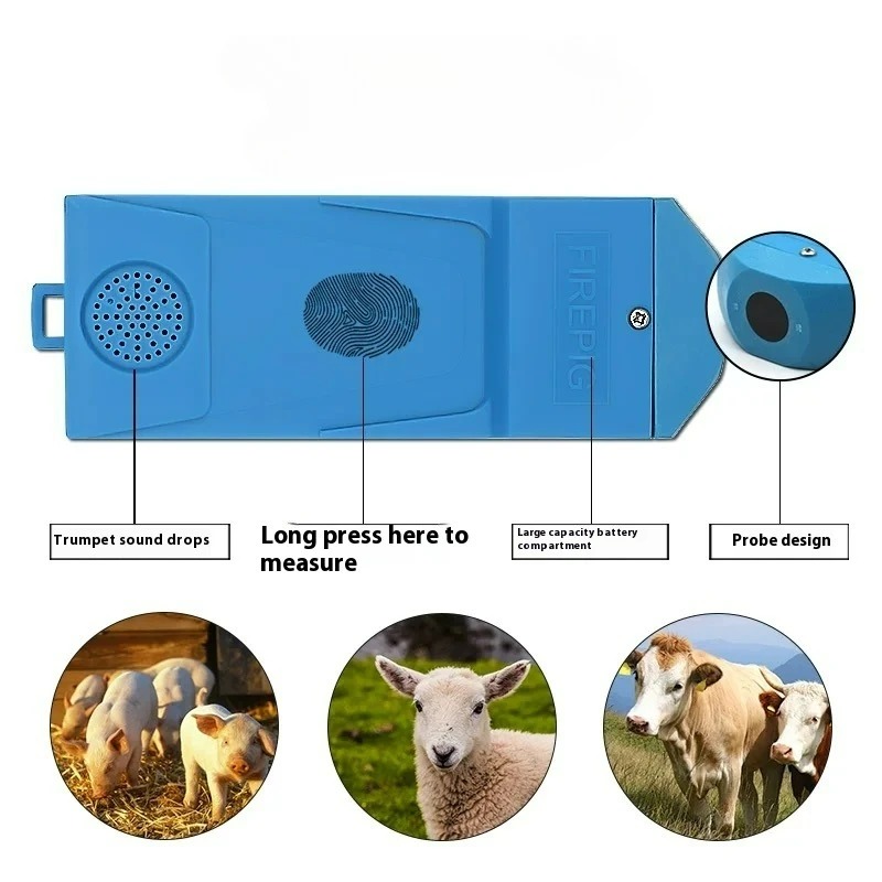 Livestock Ultrasound Pregnancy - Dispositivo Veterinario Portátil Recargable para la