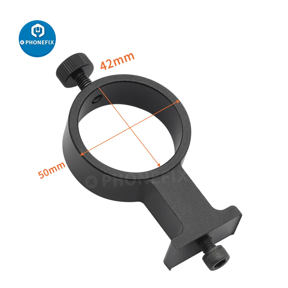 Veterinary Microscope Binocular - Adaptador de anillo de 50-40mm, soporte