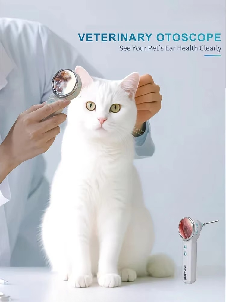 Veterinary Otoscope - Otoscopio de video veterinario de bajo