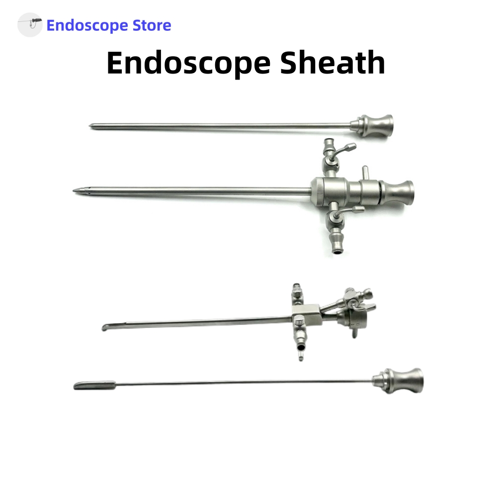 Veterinary Otoscope - Endoscopio rígido médico, obturador de vaina,