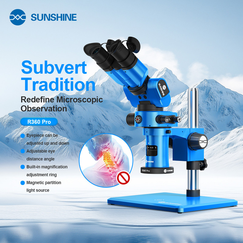 SUNSHINE-microscopio Trinocula - Veterinary Microscope Binocular reseña y precio