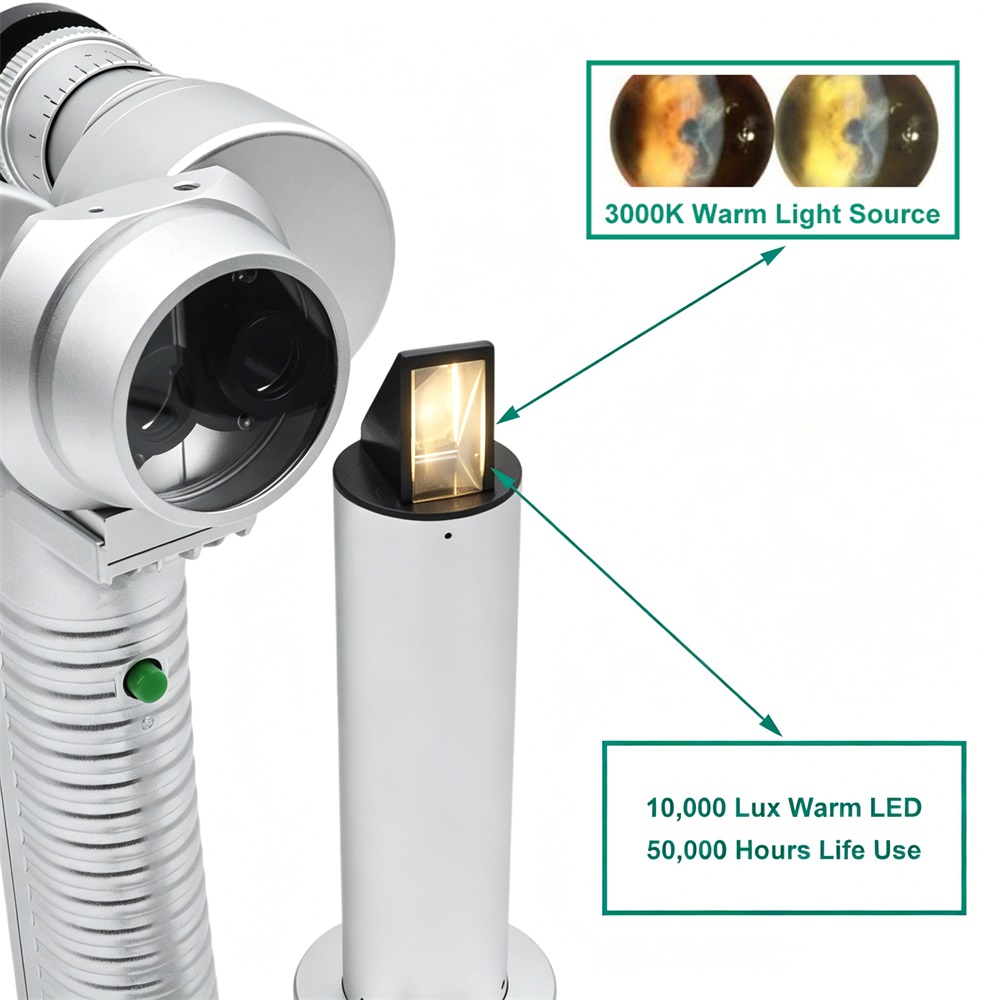 Lámpara de hendidura portátil  - Veterinary Microscope Binocular reseña y precio
