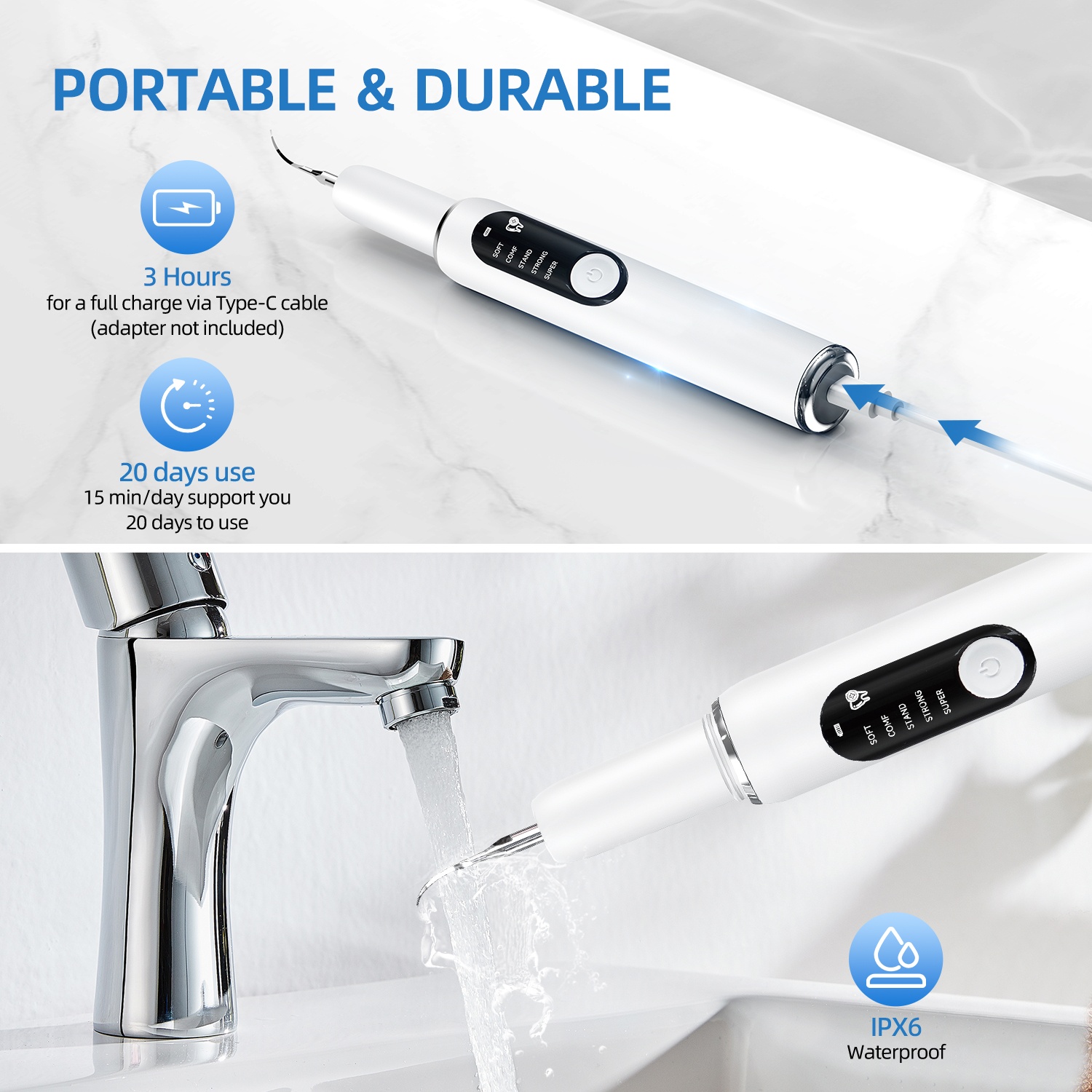 Limpiador Dental Eléctrico CUR - Veterinary Dental Scaler reseña y precio