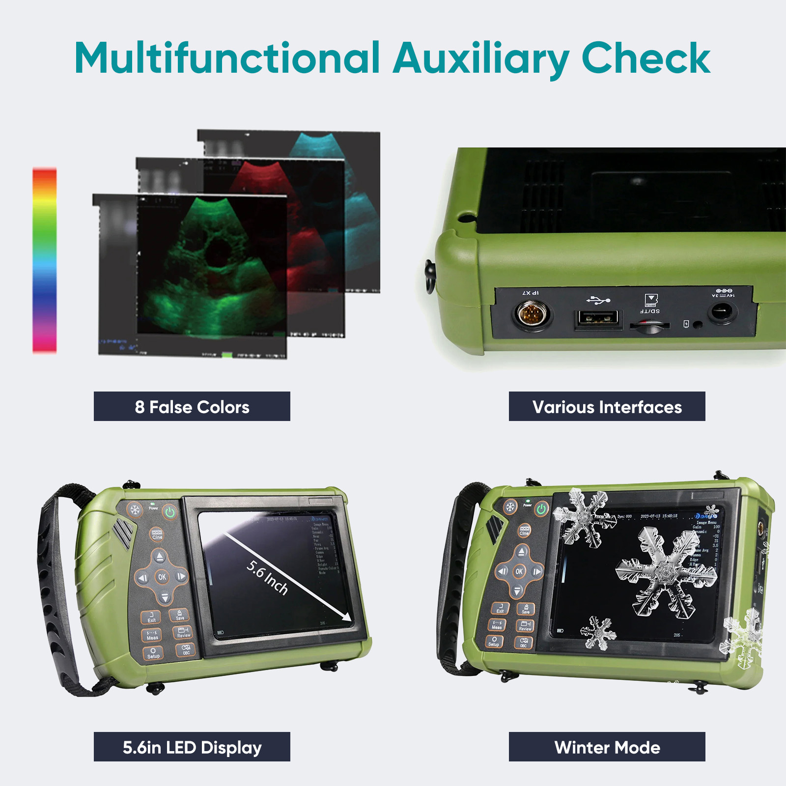 Máquina de ultrasonido veterin - Veterinary Ultrasound Scanner Portable reseña y precio