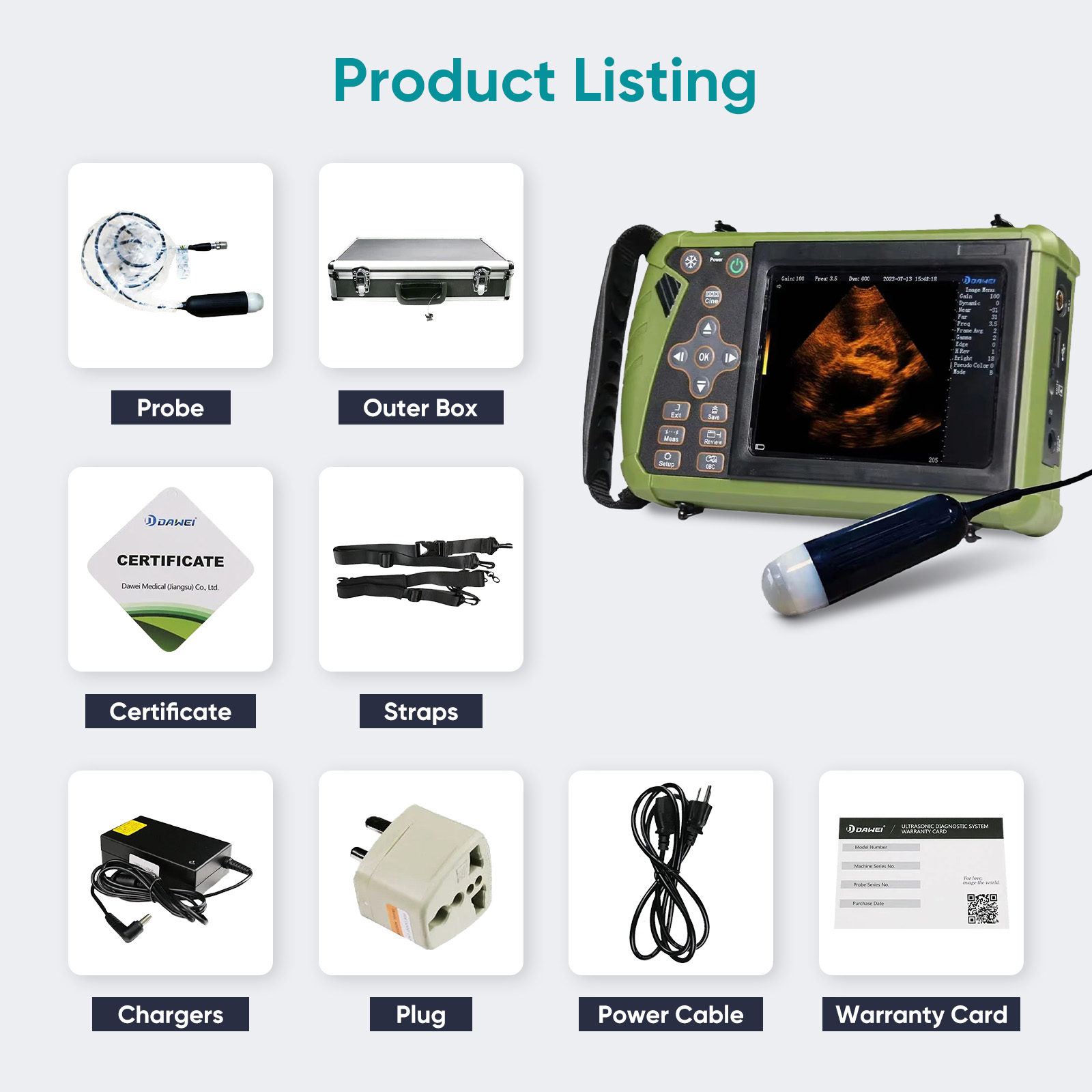 Máquina de ultrasonido veterin - Veterinary Ultrasound Scanner Portable reseña y precio