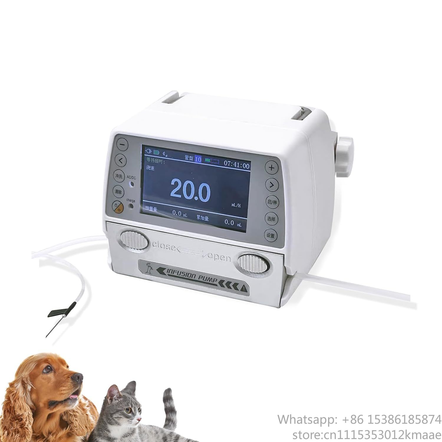 Bomba de Infusión Intravenosa  - Veterinary Infusion Pump reseña y precio