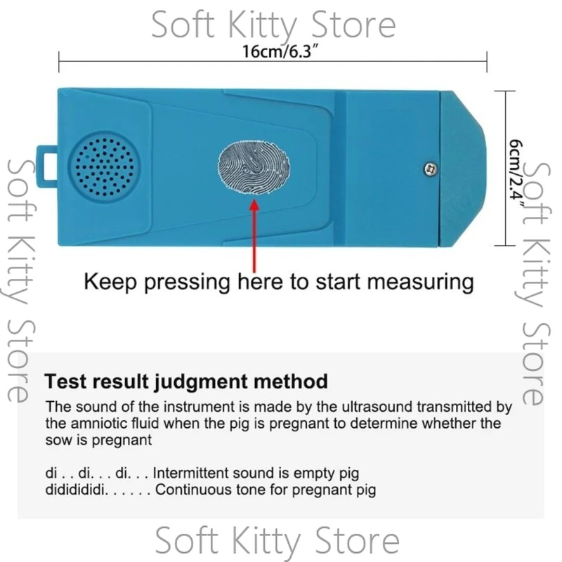 Detector de Embarazo Portátil  - Livestock Ultrasound Pregnancy reseña y precio
