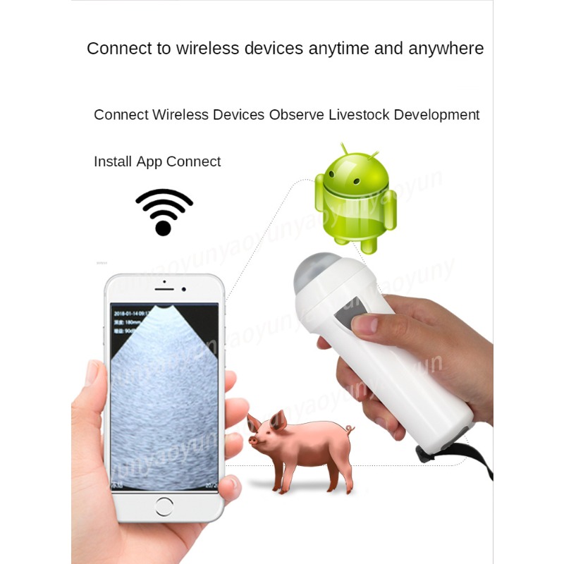 Escáner de Ultrasonido Veterin - Livestock Ultrasound Pregnancy reseña y precio