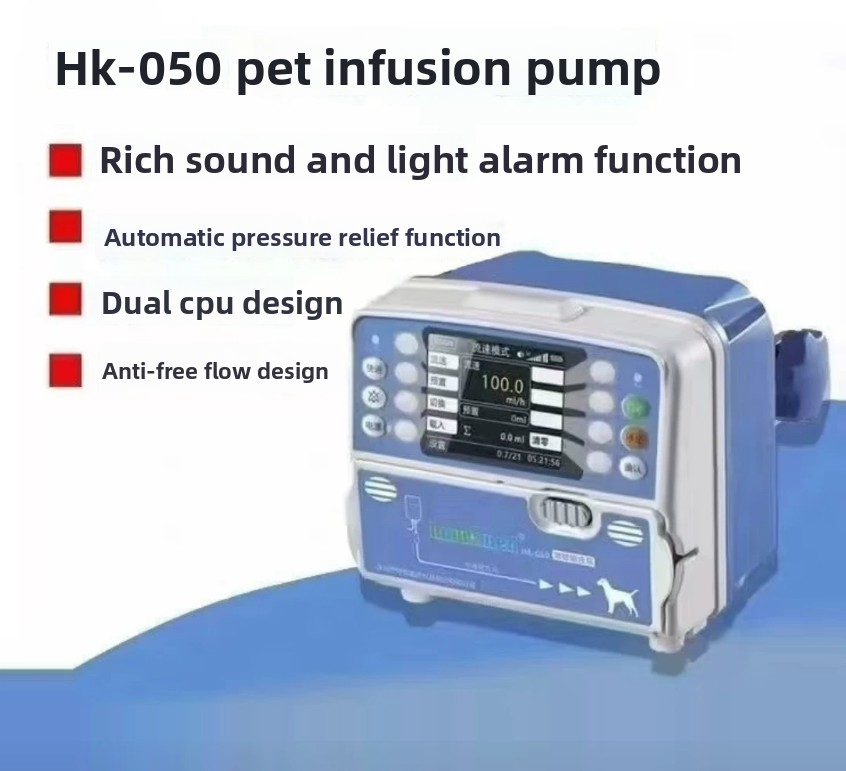 Bomba de Infusión Portátil HK- - Veterinary Infusion Pump reseña y precio