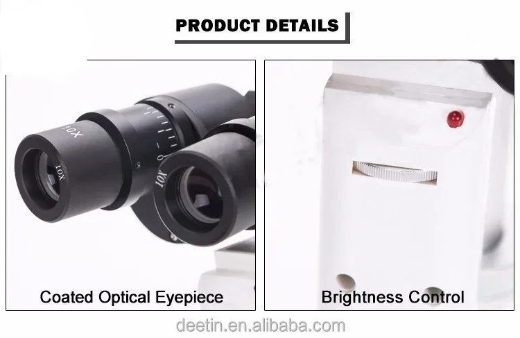 Gran oferta, lámpara de hendid - Veterinary Microscope Binocular reseña y precio