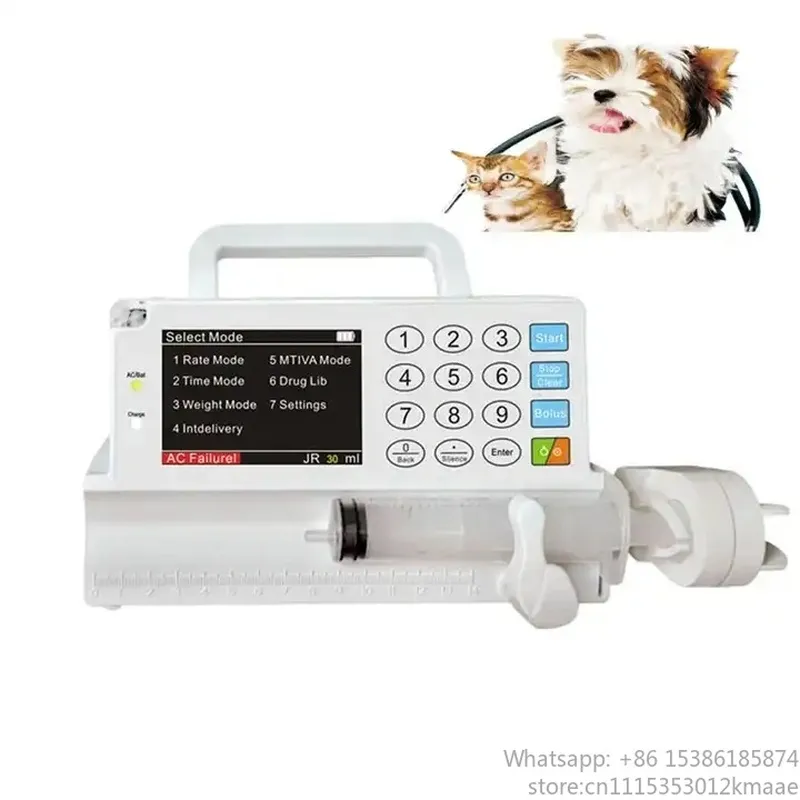 Bomba de infusión para jeringa - Veterinary Infusion Pump reseña y precio