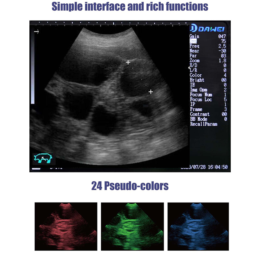 Escáner de ultrasonido veterin - Veterinary Ultrasound Scanner Portable reseña y precio