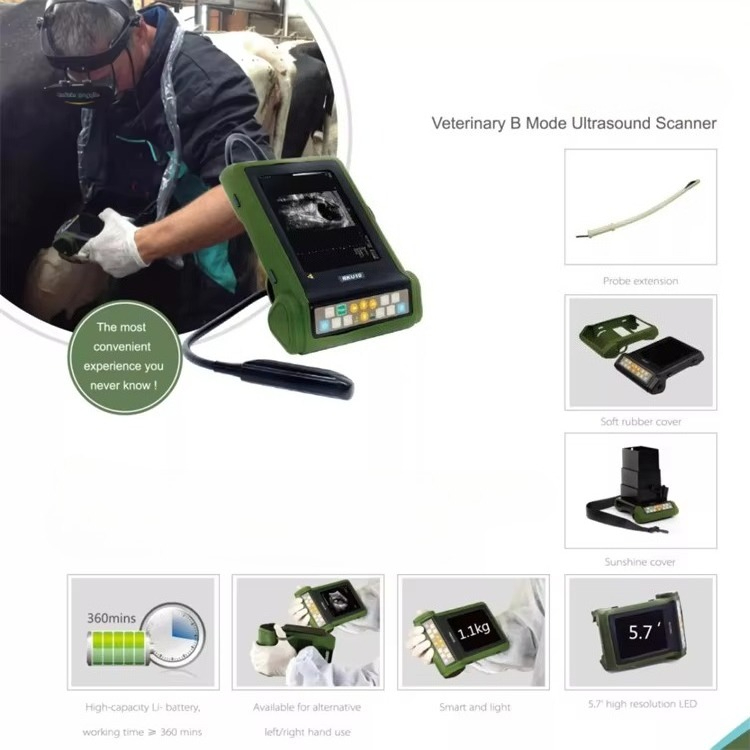 Equipo de Ultrasonido Veterina - Veterinary Ultrasound Scanner Portable reseña y precio